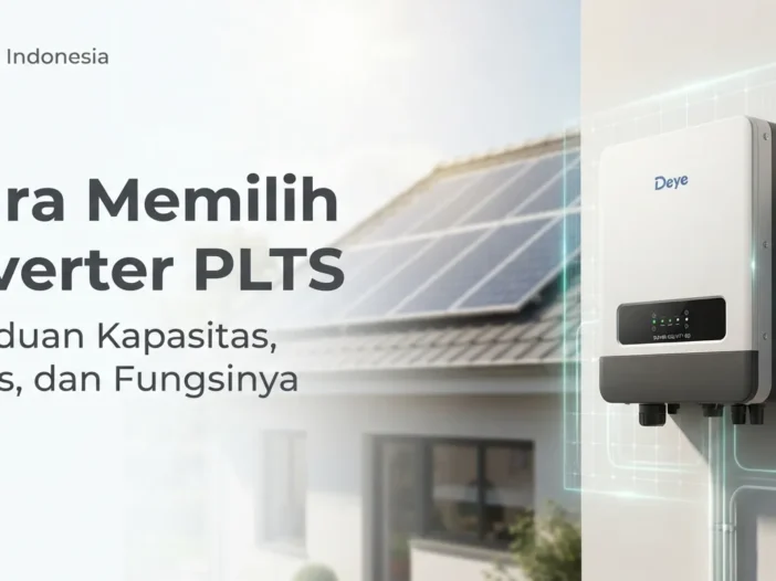Cara memilih inverter PLTS berdasarkan kapasitas dan jenis sistem