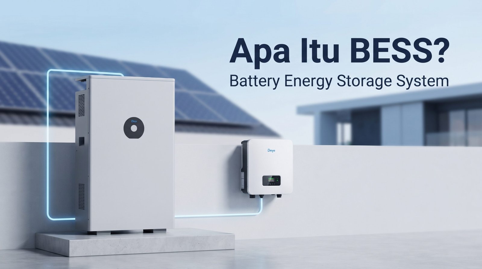 BESS Battery Energy Storage System pada PLTS